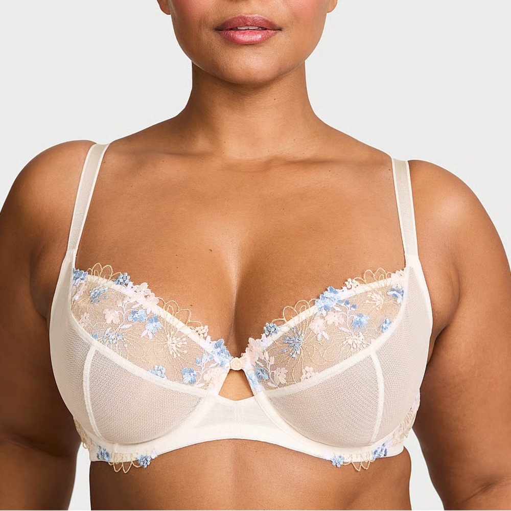 VS • Dream Angels The Fabulous Unlined Wildflower Full Cup Bra